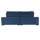 Ver imagem 6 de Sofá Retrátil e Reclinável 2,35m Cama inBox Big Puffer com SoftGel D40 Velupluma Azul