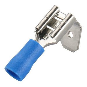 1000un Kit Terminal Hermafrodita Macho Fêmea 1,5 2,5mm Azul