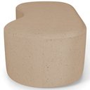 Ver imagem 7 de Puff Decorativo Orgânico para Living Quarto 140cm Orbit W01 Linho Bege Escuro - Lyam Decor