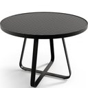 Ver imagem 1 de Mesa Decorativa Área Externa Espaço Gourmet 120cm Estrutura Em Alumínio Wine D04 Preto - Lyam Decor