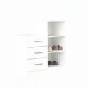 Ver imagem 4 de Cômoda 3 Gavetas 2 Portas 90cm Soft Soluzione Móveis