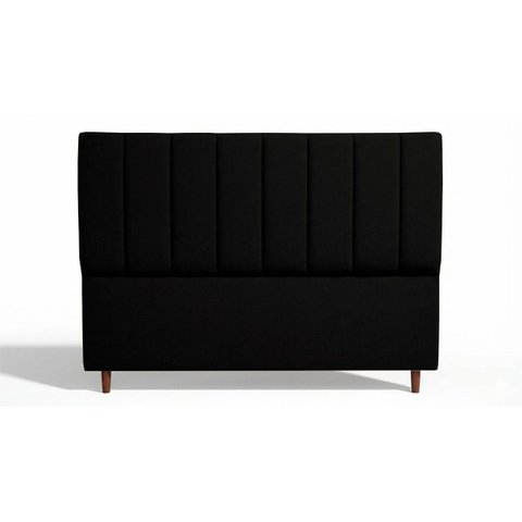 Cabeceira Estofada Moderna e Elegante para Cama de Casal 140 Carla Linho