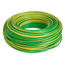 Ver imagem 1 de Cabo Flexível 750v 4mm² Rolo 100 Metros Verde/amarelo Corfio