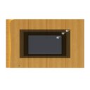 Ver imagem 4 de Painel TV até 65" Suspenso 217cm Detalhe Ripado com LED Samira C04 - D'Rossi