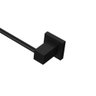 Porta Toalha Reto Square Real Luxo Black - 3
