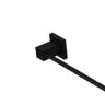 Porta Toalha Reto Square Real Luxo Black - 2