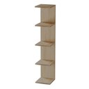 Ver imagem 1 de Torre de Prateleira Carvalho Estante Multiuso Sala Quarto