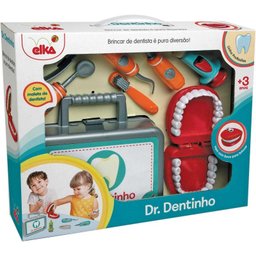 Brincando de profissões Dr Dentinho com Acessórios Elka - 2