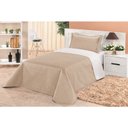 Ver imagem 2 de Cobre Leito Clara Solteiro Dupla Face 02 Peças - Branco