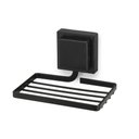 Ver imagem 2 de Porta Sabonete Adesivo Saboneteira Piatina Em Aço Preto 3M Sem Furo Arthi A2568