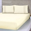 Ver imagem 1 de Lençol Queen Bella Cama Malha 100% Algodão 158x198x35cm 125g/m² Duna