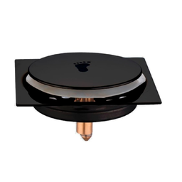 Ralo Inteligente Para Piso Click Preto 15x15 Cm - 1