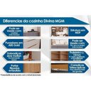 Ver imagem 2 de Balcão de Cozinha C- Tampo Esplêndida de Canto C- 1 Porta 92cm Cinamomo-off White - Mgm