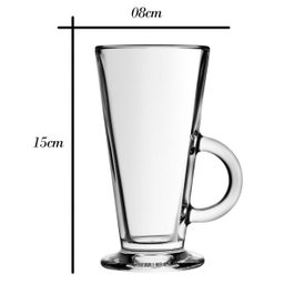 Kit 6 Xícara 120ml + 6 280ml - Caneca Nespresso - 3