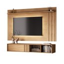 Ver imagem 2 de Conjunto Rack Cedro e Painel Parede Cedro Linea Carraro