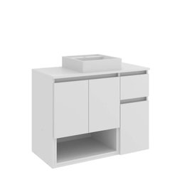 Conjunto de Móveis para Banheiro 80cm Aurora - 6