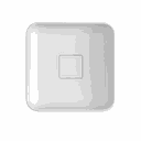 Ver imagem 2 de Cuba de Apoio Quadrada L.11030.17 Branco 300x300mm - Deca Deca Loucas