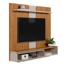 Ver imagem 3 de Painel Tv até 65" Home Suspenso Sala 160cm Otavio Nature/off White L04 - D'rossi