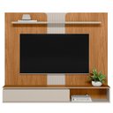 Ver imagem 6 de Painel Tv até 65" Home Suspenso Sala 160cm Otavio Nature/off White L04 - D'rossi