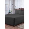 Jogo De Lençol Cama Box Solteiro - Preto - 1