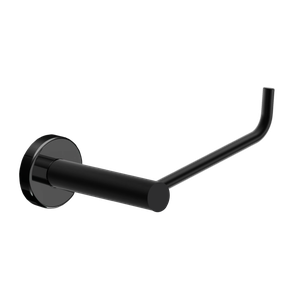 Porta Papel Higiênico para Banheiro Preto Fosco Atenas Grego Metal