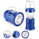 Ver imagem 1 de Lampiao Solar LED Usb Lanterna Bateria Recarregavel Retratil