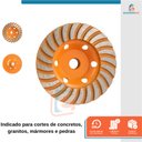 Ver imagem 3 de Disco de Desbaste Lamina Diamantada Continua Turbo 180mm X M14 - Starfer