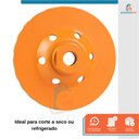 Ver imagem 2 de Disco de Desbaste Lamina Diamantada Continua Turbo 180mm X M14 - Starfer