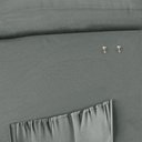 Ver imagem 6 de Poltrona do Papai Reclinável Sala de Cinema Barcelona Touch Usb Pu Cinza