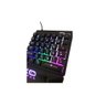 Teclado Gamer Pro Semi Mecanico Single Hand Uma Mao Led Rgb - 2