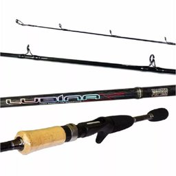 Vara Pesca Carretilha Lubina X LUX-C662MH 1,98m 12-25 Lbs - 2