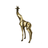 Girafa de Resina Dourada 12,5x7x27,3cm - 1