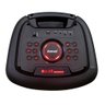 Caixa de Som Amplificada Amvox Party Vox Prime Aca 2000 2000w Rms Bluetooth - 5