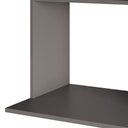 Ver imagem 6 de Suporte Micro-ondas Forno Armário Aéreo com Adega 60cm Lótus M24 Grafite - Mpozenato