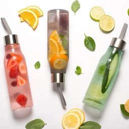 Garrafa squeeze academia dia dia Soft Glam 650 Ml Rosa OU - 2