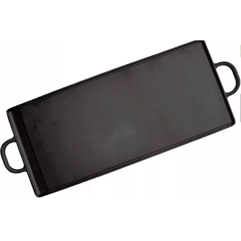 Chapa De Ferro Fundido Com Alças De Ferro - Medidas 40x90cm