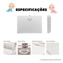 Ver imagem 5 de Trocador Fraldas Bebe Fraldario com Pistoes e Aparador Mdf