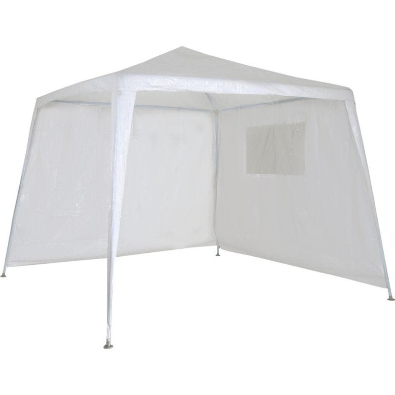 Conjunto de Parede para Gazebo Ráfia Branco Mor 2,4x3,0 - 1