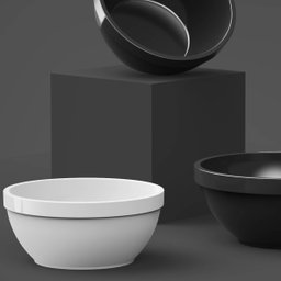 10 Tigelas Cumbuca Bowl Plástico 500ml Açaí Caldos Shimeji Branco Uno Coza - 4