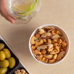 10 Tigelas Cumbuca Bowl Plástico 500ml Açaí Caldos Shimeji Branco Uno Coza - 2