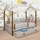 Ver imagem 1 de Cama Casinha Eliz c/ Aux. e 02 Colchões
