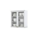 Ver imagem 1 de Armário Aéreo 2 Portas 800mm Com Vidro Nova York Henn - Branco Hp