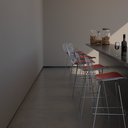 Ver imagem 3 de Rodapé Invertido Modelo L Alumínio Preto Fosco  altura 4cm comprimento 3m