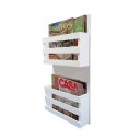Ver imagem 2 de Revisteiro de Parede Porta Revistas Livros Branco Laca