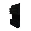 Ver imagem 4 de Revisteiro de Parede Porta Revistas Livros Preto Laca