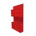 Ver imagem 4 de Revisteiro de Parede Porta Revistas Livros Vermelho Laca