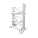 Ver imagem 4 de Revisteiro de Piso Chão Porta Revistas Livros Jornal Branco Laca