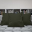 Ver imagem 2 de Kit 4 Capas Almofadas Decorativas Lisas 45x45 ID Decor :21 Verde Unimed