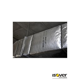 Manta Lã de Vidro Aluminizado Isover Isoflex Rt 1.0 Esp. 38mm (30m2) - 3