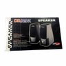 Caixa de Som Dr.Hank 2 Canais 200 W Pc Desktop Preta 4 Ohms - 2